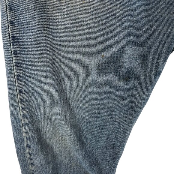 Levis Mens Jeans 505 Regular Fit Medium Wash 38x30 Actual 36x28 - Picture 3 of 8